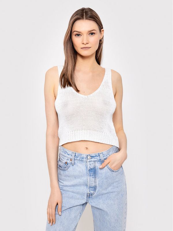 Brave Soul Brave Soul топ LKV-248SAVOYA Бял Regular Fit