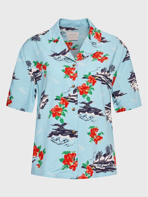 Brixton Brixton Риза Bunker Paradise 01328 Син Regular Fit