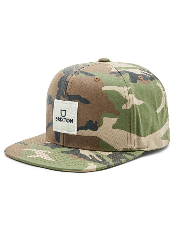 Brixton Brixton Шапка с козирка Alpha Square Mp 11199 Зелен