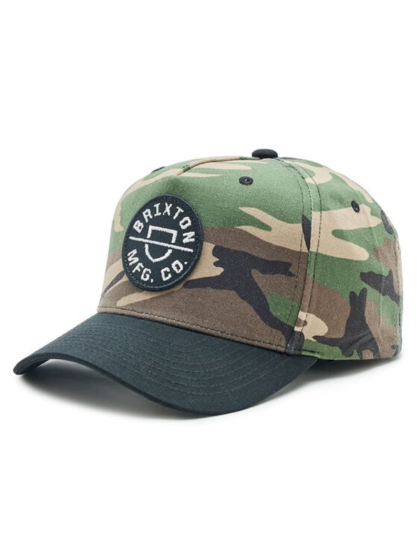 Brixton Brixton Шапка с козирка Crest 11001 Зелен