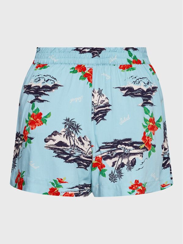 Brixton Brixton Шорти от плат Paradise 04877 Син Regular Fit