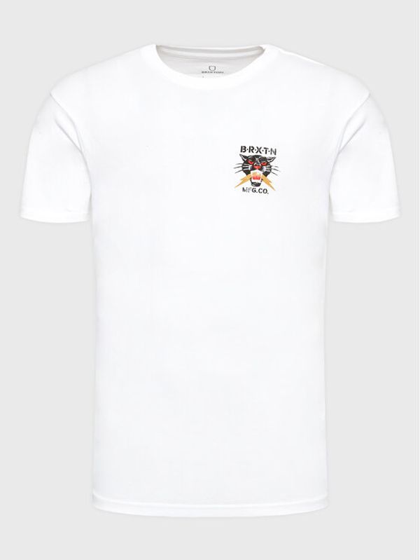 Brixton Brixton Тишърт Sparks 16861 Бял Regular Fit