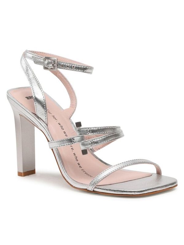 Bronx Bronx Сандали Aladin-Sandal 84946-M Сребрист