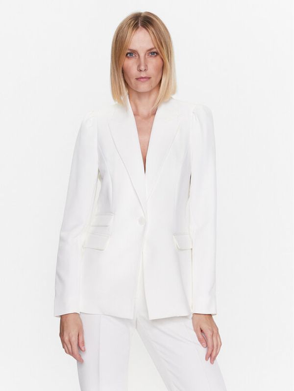 Bruuns Bazaar Bruuns Bazaar Блейзър Nora BBW3164 Бял Regular Fit