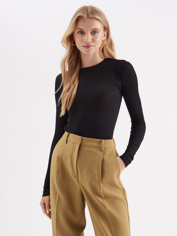 Bruuns Bazaar Bruuns Bazaar Блуза Angela BBW1071N Черен Slim Fit