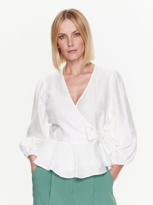 Bruuns Bazaar Bruuns Bazaar Блуза Caisa BBW3279 Бял Regular Fit