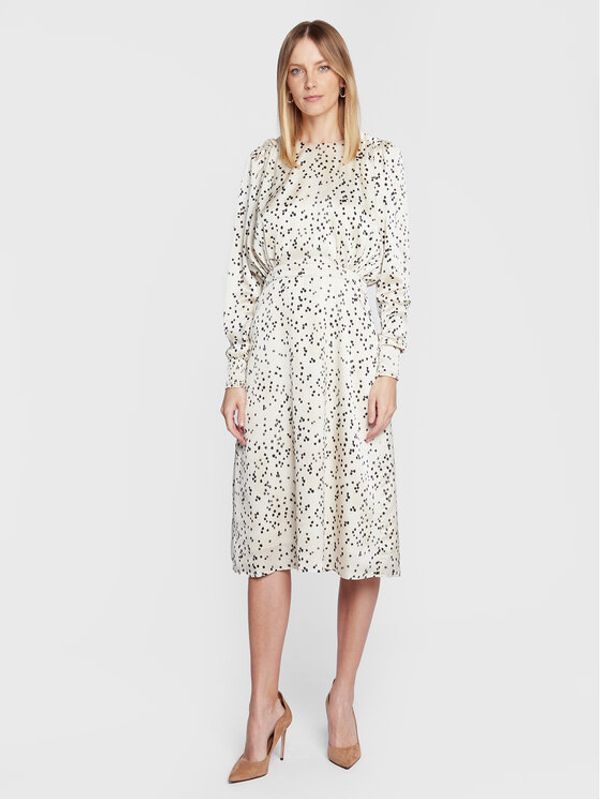 Bruuns Bazaar Bruuns Bazaar Ежедневна рокля Acacia Adee BBW3196 Екрю Regular Fit