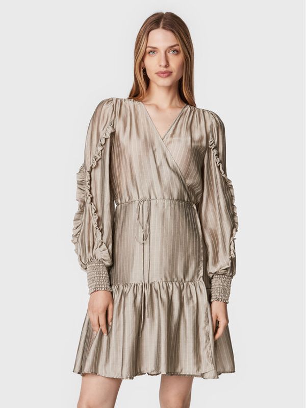 Bruuns Bazaar Bruuns Bazaar Ежедневна рокля Calendula Lise BBW3087 Сив Regular Fit