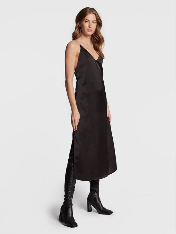 Bruuns Bazaar Bruuns Bazaar Ежедневна рокля Catmint Indie BBW3227 Черен Regular Fit