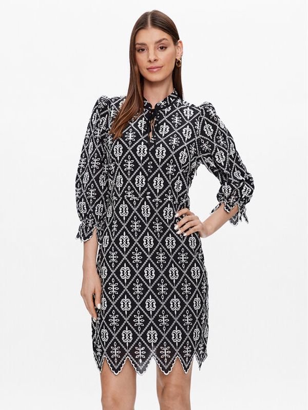 Bruuns Bazaar Bruuns Bazaar Ежедневна рокля Lantana Abama BBW3350 Черен Regular Fit