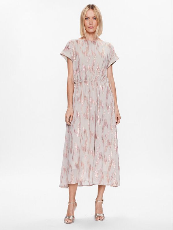 Bruuns Bazaar Bruuns Bazaar Коктейлна рокля Guz Lucca BBW3331 Сив Regular Fit