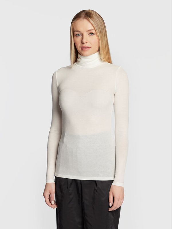 Bruuns Bazaar Bruuns Bazaar Поло Angela BBW1070 Бял Slim Fit