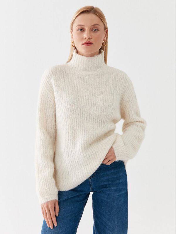 Bruuns Bazaar Bruuns Bazaar Поло Syringa BBW2465 Бял Loose Fit