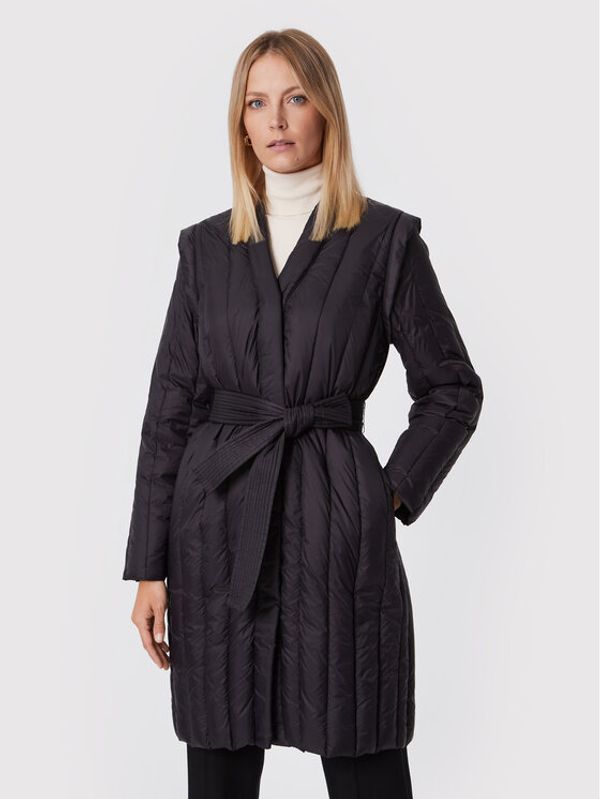 Bruuns Bazaar Bruuns Bazaar Пухено яке Cosmos Janni BBW2991 Черен Regular Fit