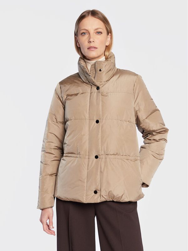 Bruuns Bazaar Bruuns Bazaar Пухено яке Lullu BBW2559 Бежов Regular Fit