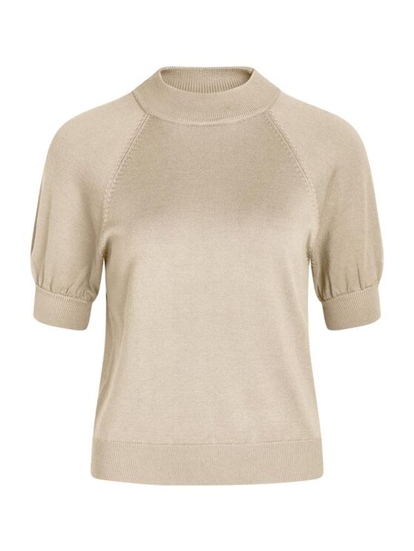 Bruuns Bazaar Bruuns Bazaar Пуловер Anemone Halias BBW3371 Бежов Regular Fit