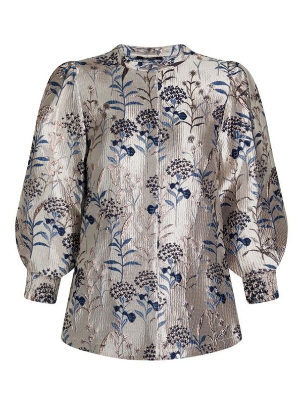 Bruuns Bazaar Bruuns Bazaar Риза Luz BBW3258 Сребрист Regular Fit