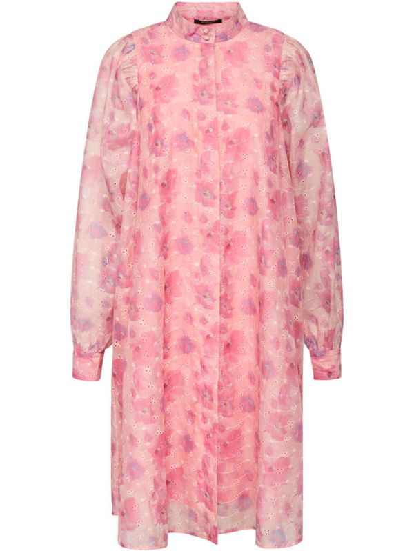 Bruuns Bazaar Bruuns Bazaar Рокля тип риза Pihilina BBW3255 Розов Regular Fit