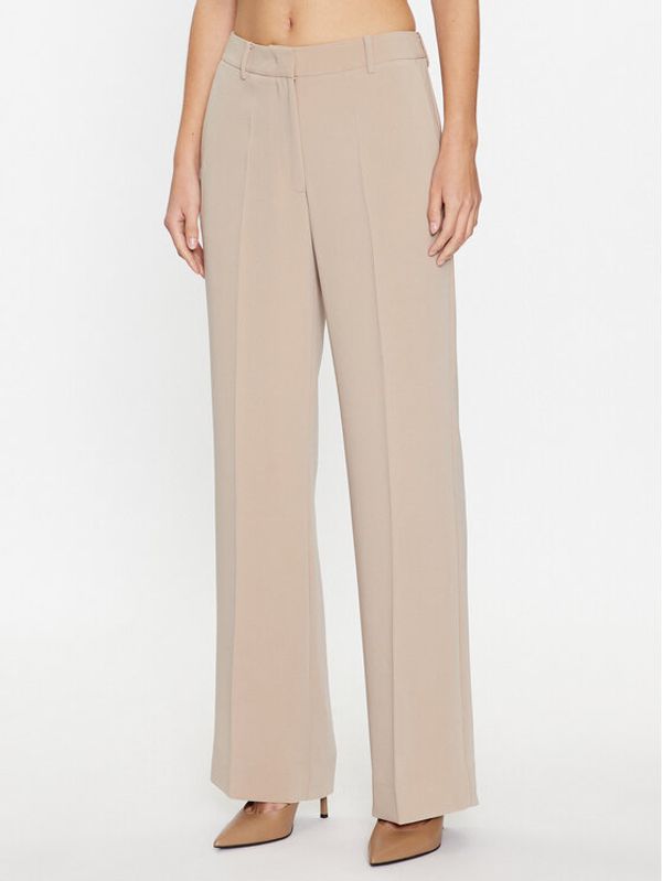 Bruuns Bazaar Bruuns Bazaar Текстилни панталони Brassica Eleza BBW3304 Бежов Regular Fit