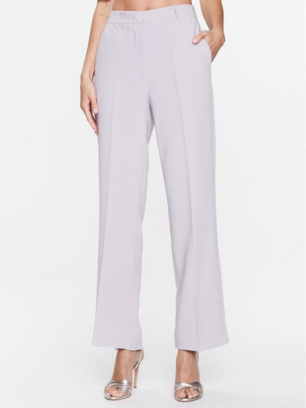 Bruuns Bazaar Bruuns Bazaar Текстилни панталони Brassica Eleza BBW3304 Виолетов Regular Fit