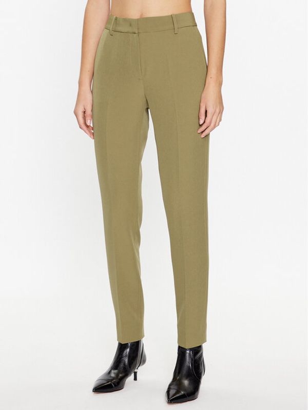 Bruuns Bazaar Bruuns Bazaar Текстилни панталони Rubysus BBW3165  Зелен Slim Fit