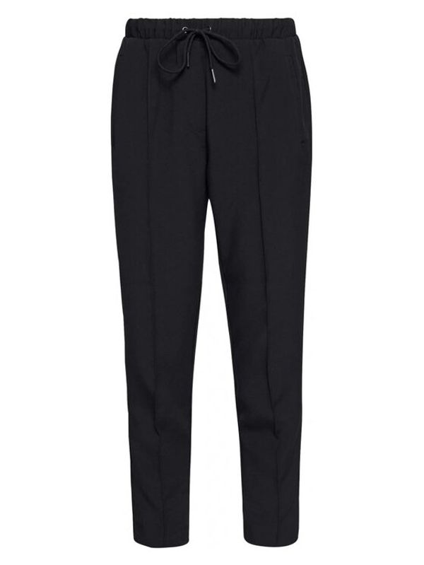 Bruuns Bazaar Bruuns Bazaar Текстилни панталони RubySus Livia BBW3242 Черен Regular Fit