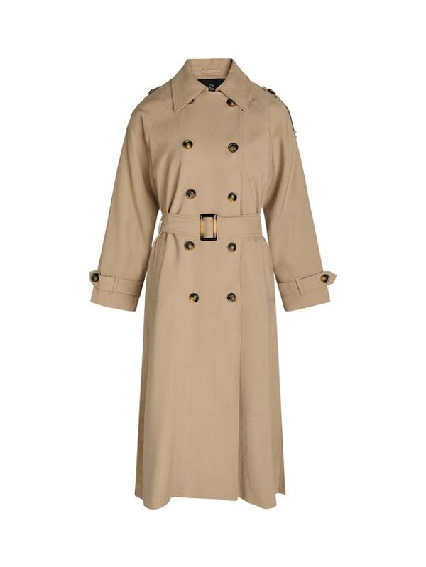 Bruuns Bazaar Bruuns Bazaar Тренч Adelen BBW3284 Бежов Regular Fit