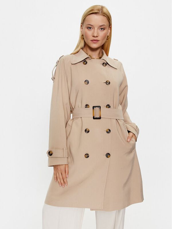 Bruuns Bazaar Bruuns Bazaar Тренч Adelena BBW3473 Зелен Regular Fit