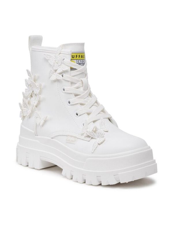Buffalo Buffalo Туристически oбувки Aspha Rld Butterflie BN16222421 Бял