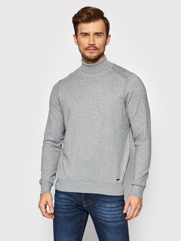 Bugatti Bugatti Поло 7700S 85520 Сив Regular Fit