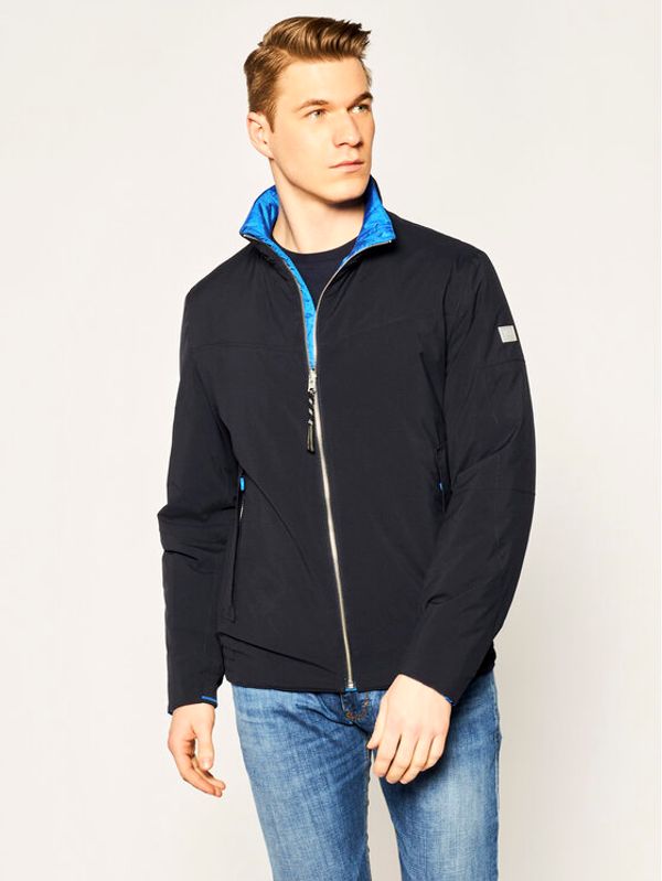 Bugatti Bugatti Пухено яке 571500 59086 Тъмносин Regular Fit