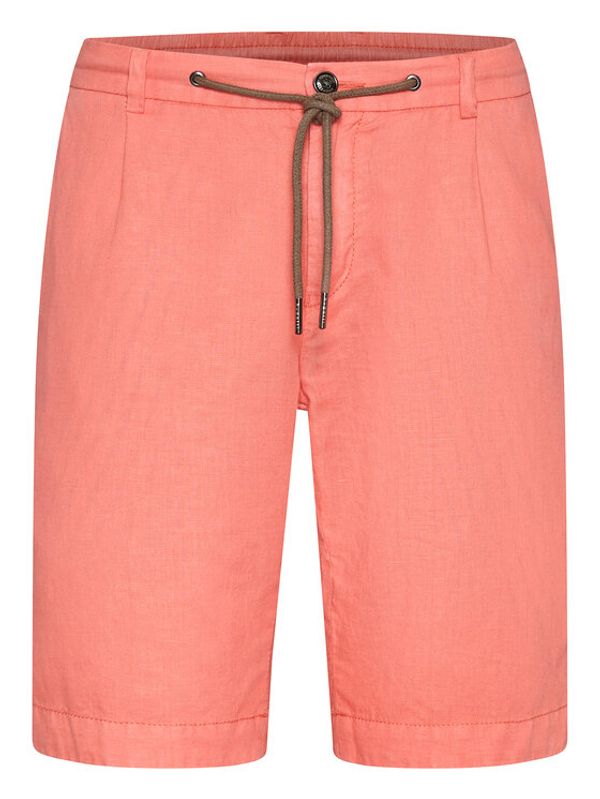 Bugatti Bugatti Шорти от плат 1949GD 36415 Коралов Slim Fit