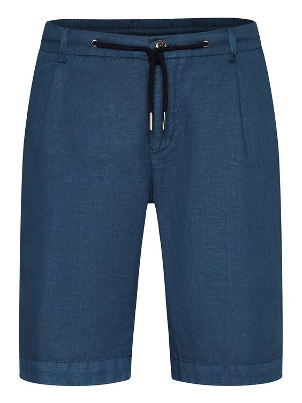 Bugatti Bugatti Шорти от плат 1949GD 36415 Тъмносин Slim Fit