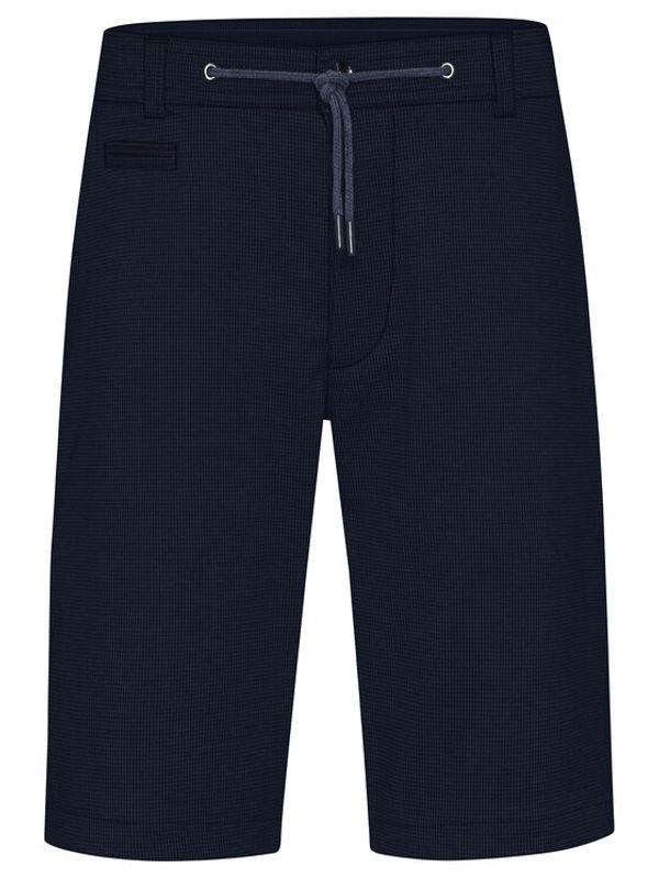 Bugatti Bugatti Шорти от плат 4026 36493 Тъмносин Regular Fit