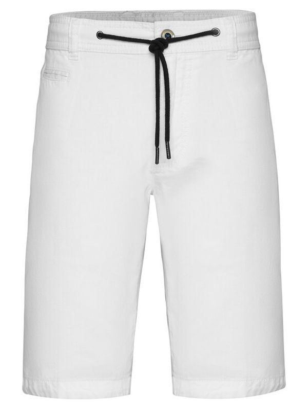 Bugatti Bugatti Шорти от плат 4029 36419 Бял Regular Fit