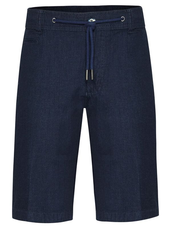 Bugatti Bugatti Шорти от плат 4029 36419 Тъмносин Regular Fit