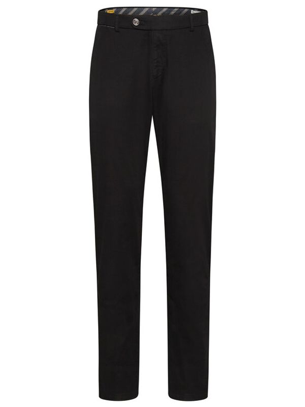 Bugatti Bugatti Текстилни панталони 4220 16224 Черен Slim Fit