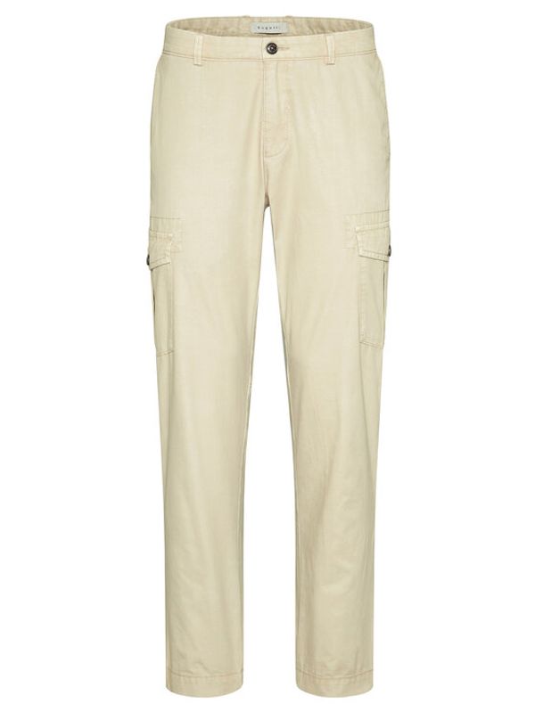 Bugatti Bugatti Текстилни панталони 4319GD 36401 Бежов Regular Fit