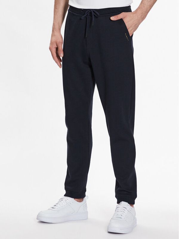 Bugatti Bugatti Текстилни панталони 8200 35197 Тъмносин Slim Fit