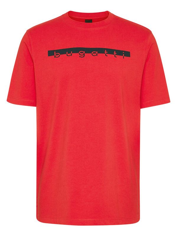 Bugatti Bugatti Тишърт 8350 35080 Червен Regular Fit