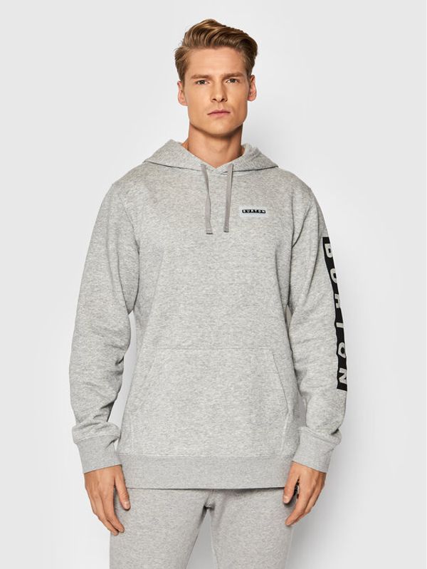 Burton Burton Суитшърт Vault 19696105020 Сив Regular Fit