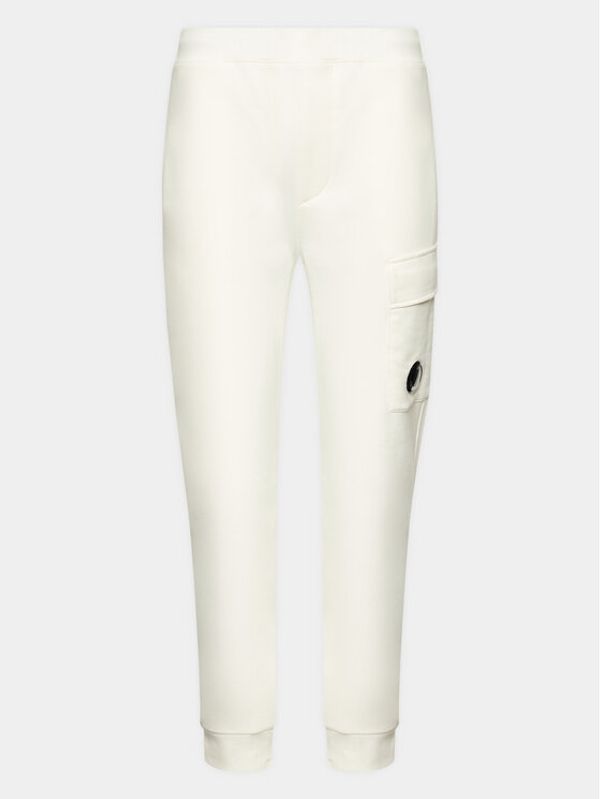 C.P. Company C.P. Company Долнище анцуг Diagonal Raised 14CMSP017A 005086W Екрю Regular Fit