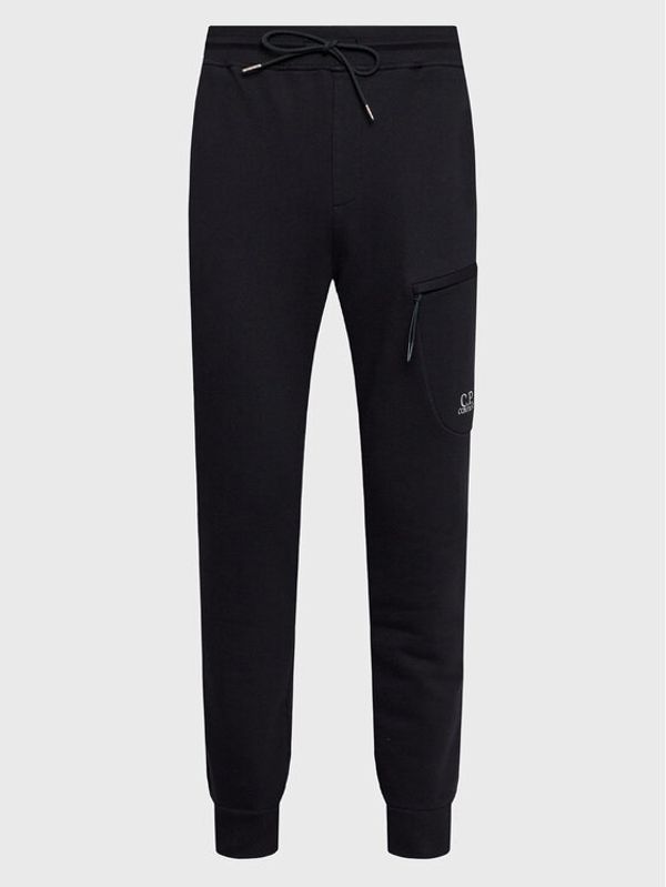 C.P. Company C.P. Company Долнище анцуг Diagonal Raised Fleece 13CMSP058A 005086W Черен Regular Fit