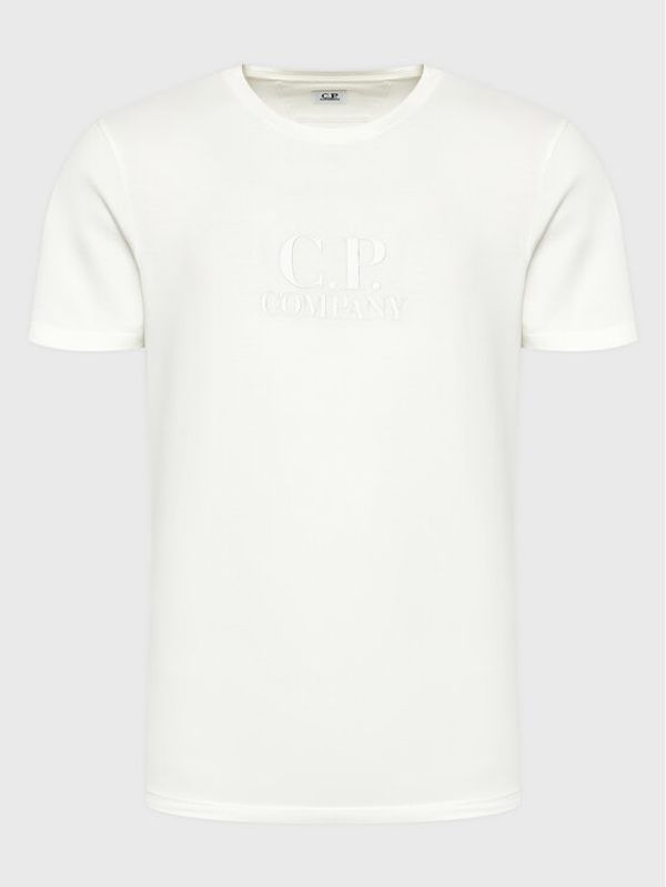C.P. Company C.P. Company Тишърт 30/1 13CMTS119A 005100W Бял Regular Fit