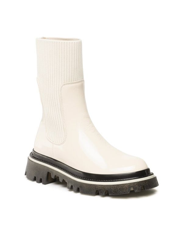 CAFèNOIR CAFèNOIR Боти тип челси C1XH9001 Бял