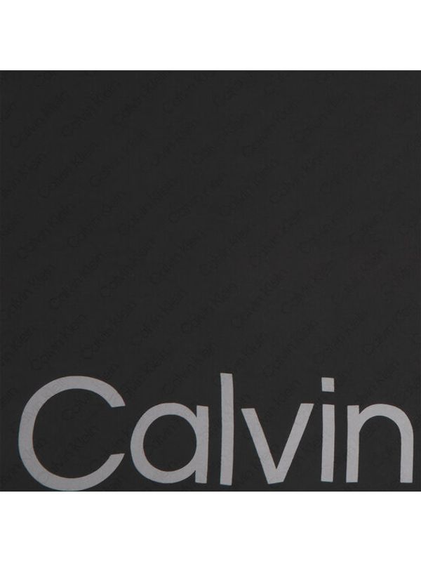 Calvin Klein Calvin Klein Бандана Aop Logo Jaquard Scarf 130X130 K60K611125 Черен