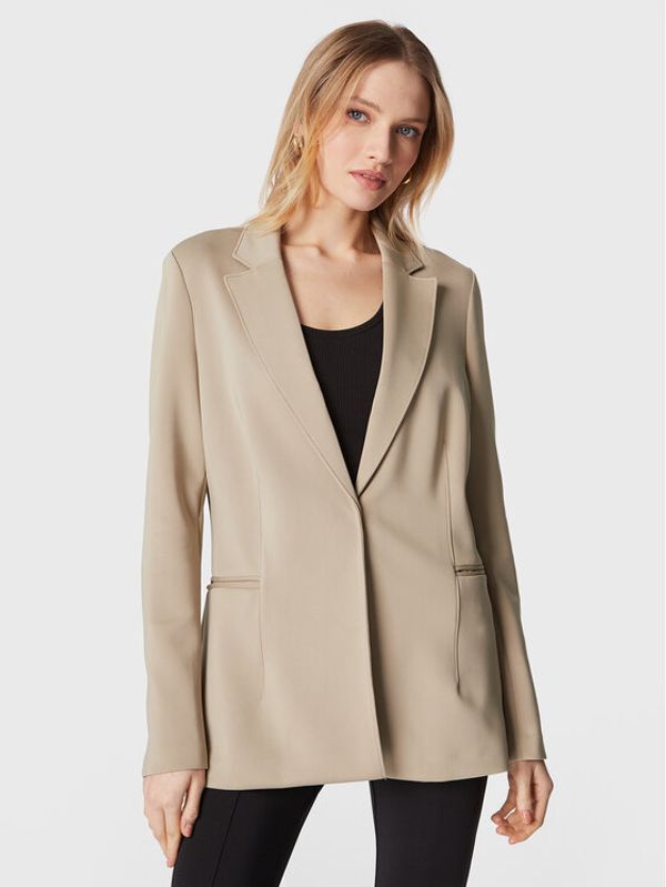 Calvin Klein Calvin Klein Блейзър Technical K20K205018 Сив Regular Fit