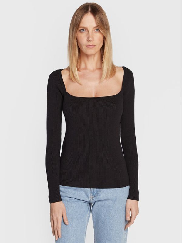 Calvin Klein Calvin Klein Блуза Square K20K205096 Черен Slim Fit