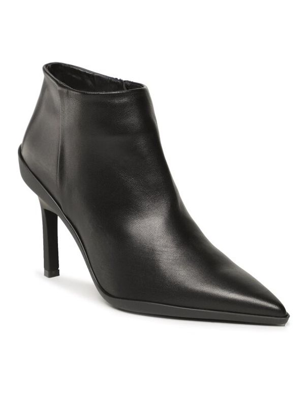 Calvin Klein Calvin Klein Боти Wrap Stiletto Ankle Boot 90Hh HW0HW01600 Черен