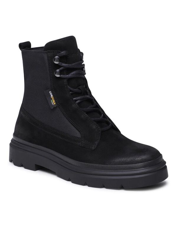 Calvin Klein Calvin Klein Ботуши Lace Up Boot Mix HM0HM00942 Черен